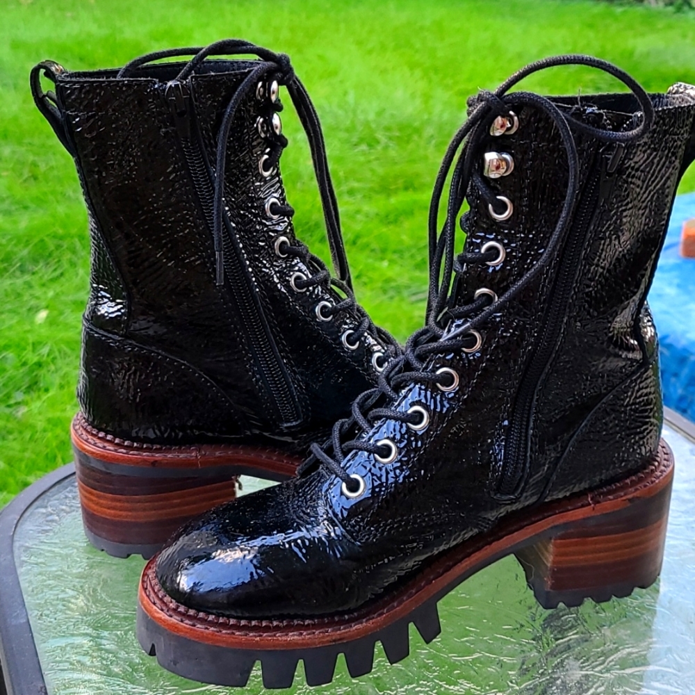 Jeffery Campbell chunky Combat Boots